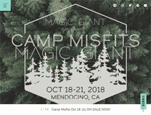 Tablet Screenshot of magicgiant.com